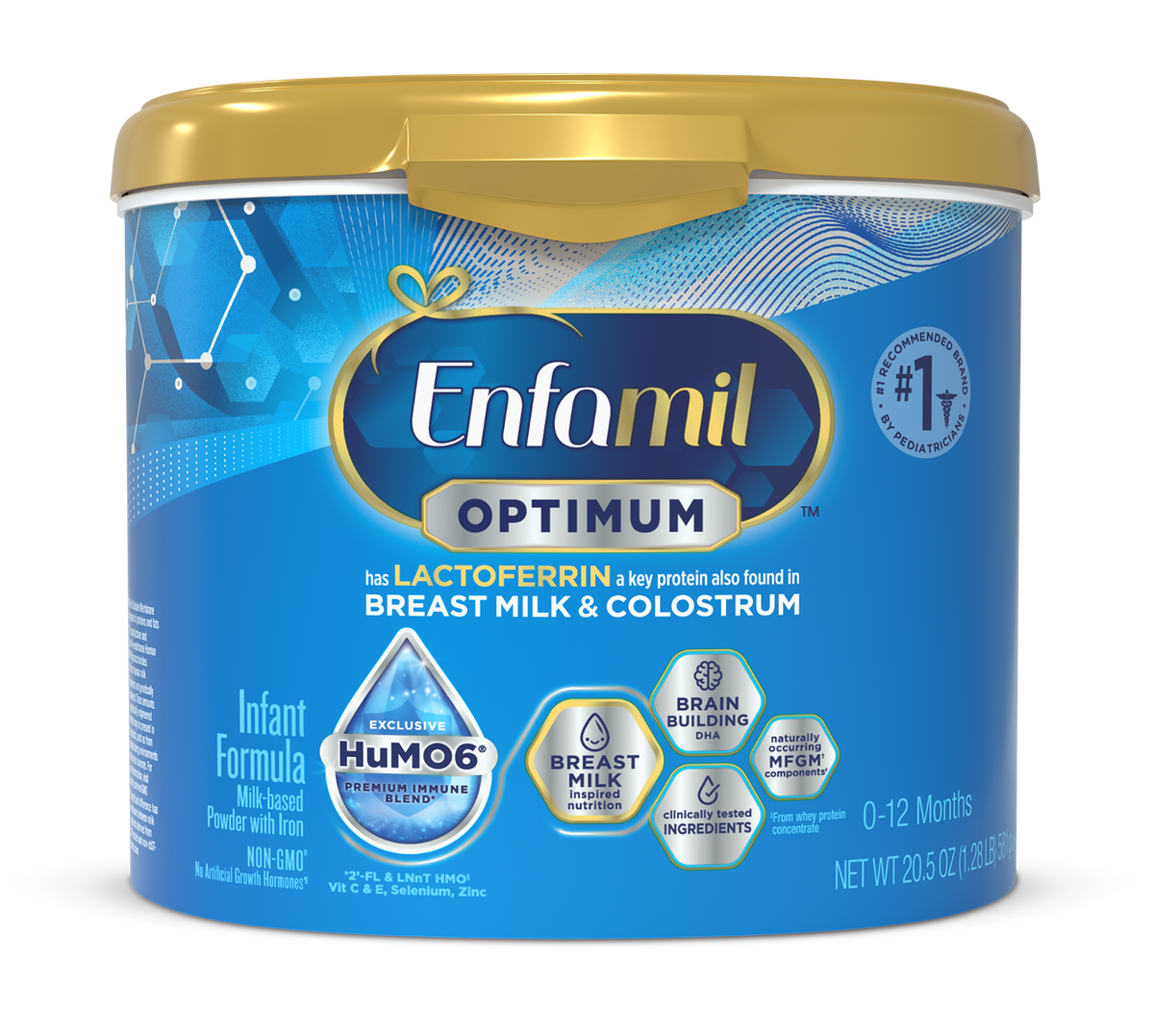 Enfamil Optimum Infant Formula 20.5oz tub wholesale export