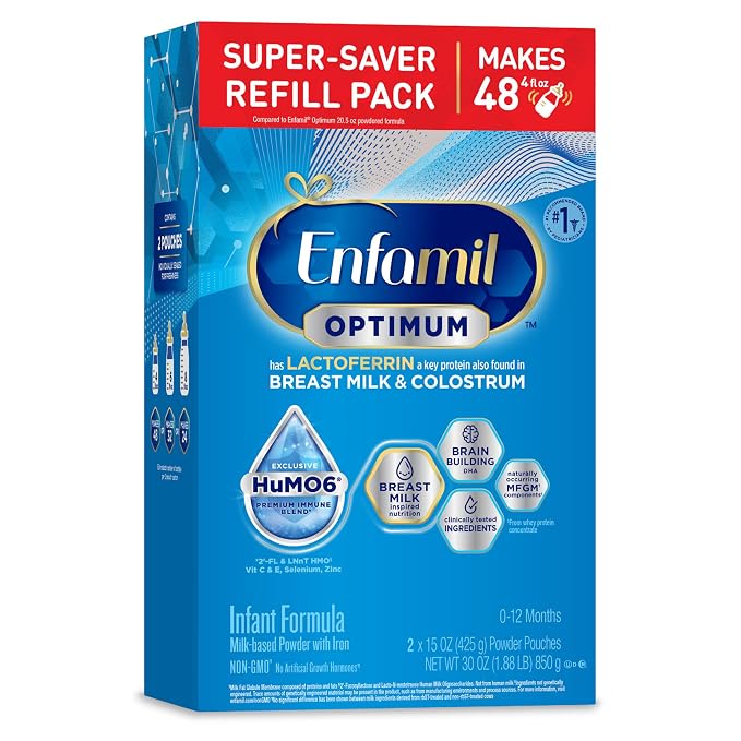 Enfamil Optimum Infant Formula Super-Saver Refill Pack 30oz (2 x 15oz pouches)